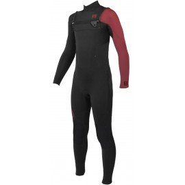 Sooruz Junior Wetsuit Fly+ Organic Oysterprene Chest Zip 4/3mm Black