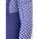 Combinaison Sooruz Femme Divine Organic Oysterprene Chest Zip 4/3mm Purple