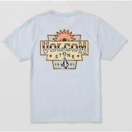 Tee Shirt Junior VOLCOM Sure Thing Ice Blue