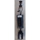 Legacy Wrist Bodyboard Leash Black