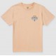 Junior VOLCOM Sure Thing Peach Tee Shirt