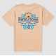 Junior VOLCOM Sure Thing Peach Tee Shirt