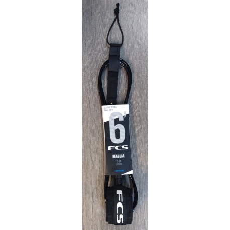 Leash FCS All Round Classic 6'0 Black