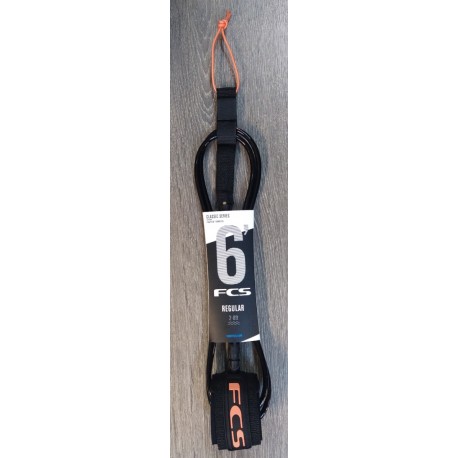 Leash FCS All Round Classic 6'0 Eclipse Black