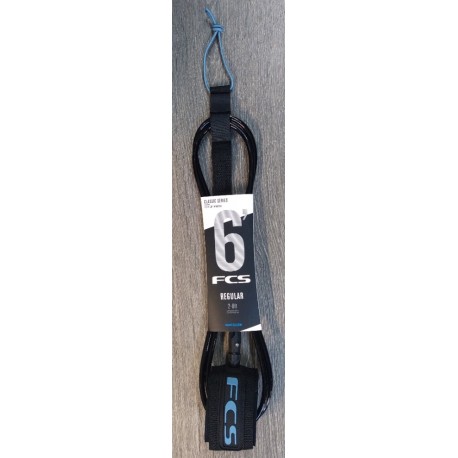 Leash FCS All Round Classic 6'0 Tranquil Blue Black