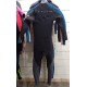 Combinaison d'Occasion Rip Curl Flash Bomb Free Zip 4/3mm T:10ans