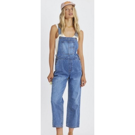 Salopette Femme SISTREVOLUTION Kick Back Woven Overall Fin