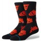 STANCE Fallin' In Skull Crew Socks in Black