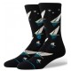 Chaussettes STANCE Midnight Run Black