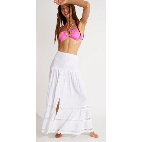 BANANA MOON Magalia Sealbea Dress in White