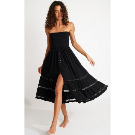 Robe BANANA MOON Magalia Sealbea Noir