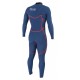 Wetsuit Sooruz Men Fighter Chest Zip 4/3mm Black