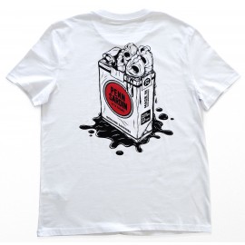 Tee Shirt Dreuz Penn Sardin, it's Oiled Blanc
