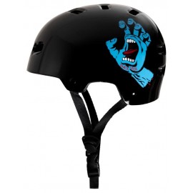 Bullet x Santa Cruz Helmet Screaming Hand Youth Gloss Black