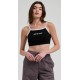 Santa Cruz Women's Vest Strip Contrast Vest Black White