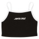 Haut Santa Cruz Women's Vest Strip Contrast Vest Black White