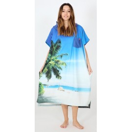 Poncho After Microfibre Tahiti