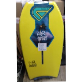 Bodyboard Flood Usurper EPS Stringer T:37" Yellow Teal