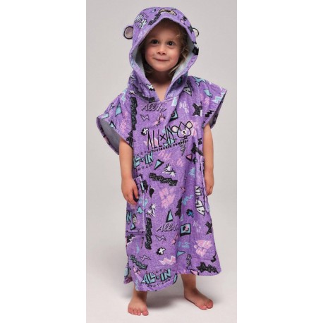 Poncho All-In Baby Pop80 Violet