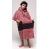 Poncho All-In V Beach Crew Japanese Red