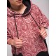 Poncho All-In V Beach Crew Japanese Red
