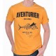 Tee Shirt Homme Stered Aventurier Pesk Jaune