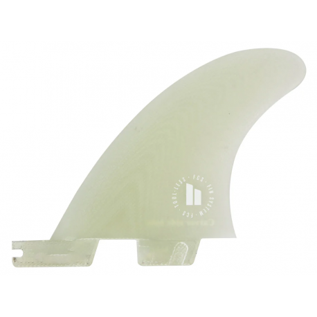 FCSII Carver PG Clear Fins Small Side Byte