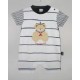 Baby Papylou Royan White and Navy Jumpsuit
