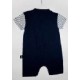 Baby Papylou Royan White and Navy Jumpsuit