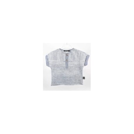 Papylou Sperone Baby T-Shirt in Light Blue