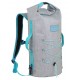 Sac à Dos Zulupack Etanche Urbain Indy 20 Grey Turquoise