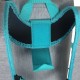 Backpack Zulupack Waterproof Urban Indy 20 Grey Turquoise