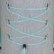 Backpack Zulupack Waterproof Urban Indy 20 Grey Turquoise