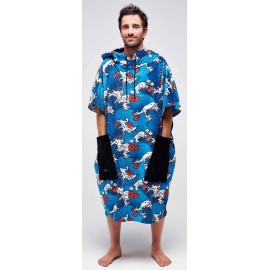 Poncho All-In V Beach Crew Nippon Wave