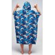 Poncho All-In V Beach Crew Nippon Wave