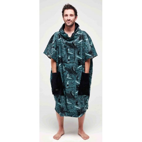 Poncho All-In V Beach Crew Surfing