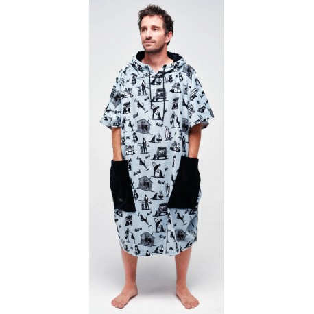 Poncho All-In V Beach Crew Kai