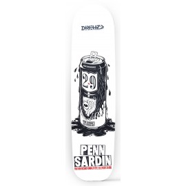 Skateboard Old School Deck Dreuz 9.0" Penn Sardin 2-9, Extra Strong