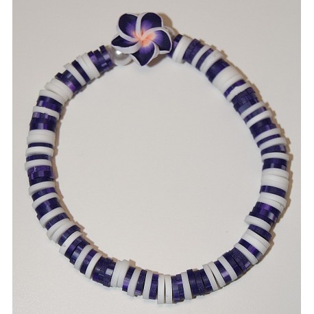 Bracelet MISS CELTIC Création Frangipanier Violet