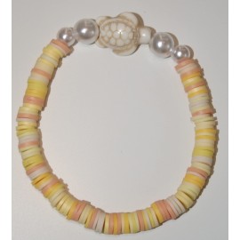 Bracelet MISS CELTIC Création Tortue jaune