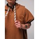 Poncho All-In Light Caramel Waffle