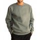 Sweat Homme RHYTHM Classic Fleece Crew Silver Pine