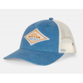 RHYTHM Frame Trucker Cap Blue