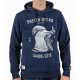 STERED Men's Coast Guard Navy Hoodie