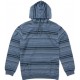 Sweat à Capuche Tissé Homme Salty Crew Crewser Channel Blue