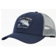 Casquette SALTY CREW Trucker Surface Retro Navy Silver