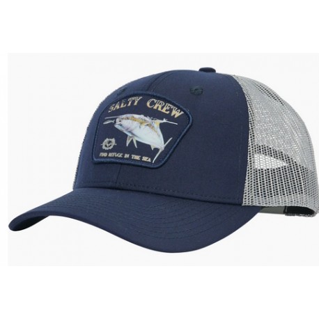 Casquette SALTY CREW Trucker Surface Retro Navy Silver