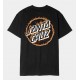 Men's SANTA CRUZ Burnt Opus OVRSZD Black T-Shirt
