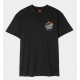 Men's SANTA CRUZ Burnt Opus OVRSZD Black T-Shirt