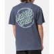 Men's T-Shirt SANTA CRUZ Burnt Opus OVRSZD Heritage Blue
